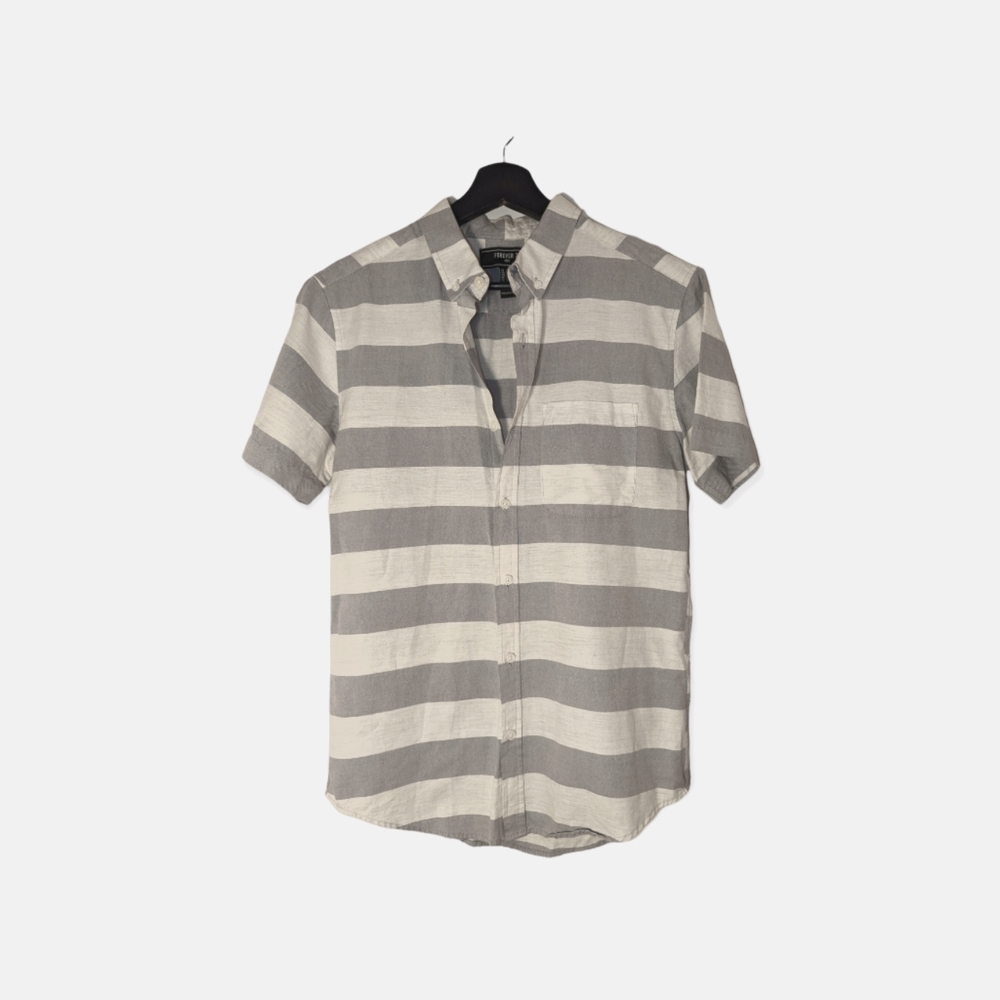 Forever 21, Small, Gray/White.